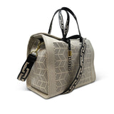 Ella Bag - Chalk Double Diamond SAMPLE