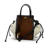 Large Ascot - Nat Shearling and Suede