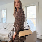 Cheltenham Clutch - Natural Shearling