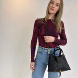 Guapo Mini Tote - Black Semi Perf