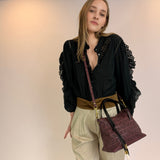 Guapo Mini Tote - Vineyard Diamond Perf