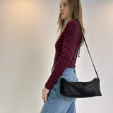 Snap Guapo Clutch - Black Semi Perf