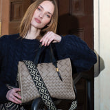 Ella Bag - Fog Threaded Weave