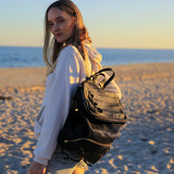 Slick Black Backpack