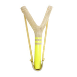Wooden Slingshot Neon Yellow