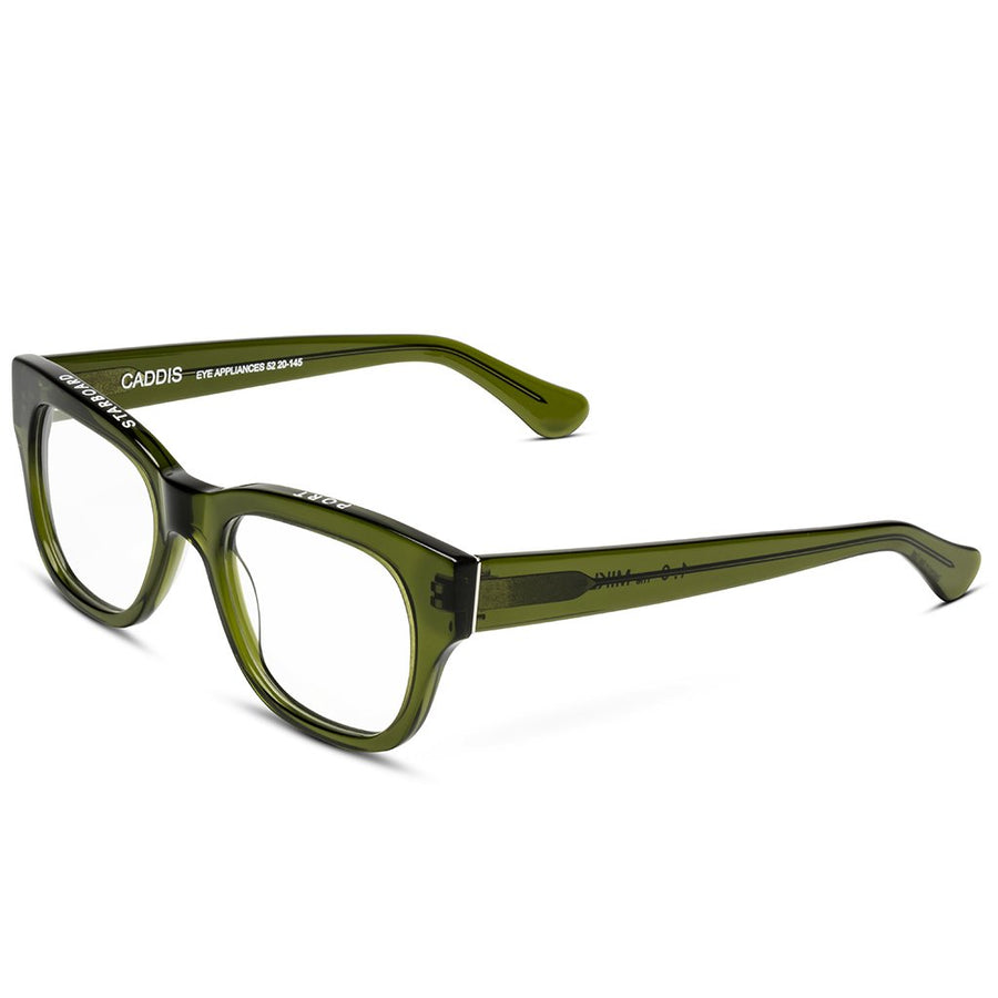 Caddis Miklos Heritage Green Glasses