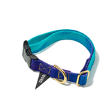 Egg Blue To Violet Cotton Cat & Dog Collar Designed By Found My Animal