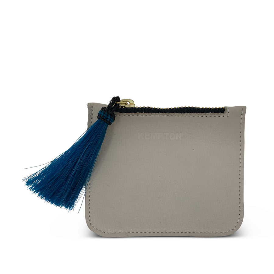 Chalk Tiny Pouch With Tassel