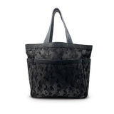 Black Camo/ Metallic Camo Small Salcombe Tote