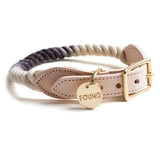 Rope Dog & Cat Collar Designed By Found My Animal - Black Ombre