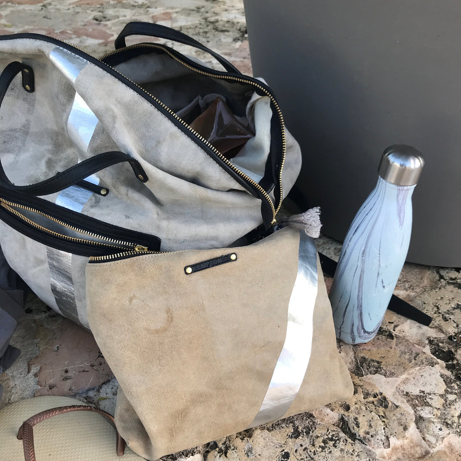 Safari Striped Pouch