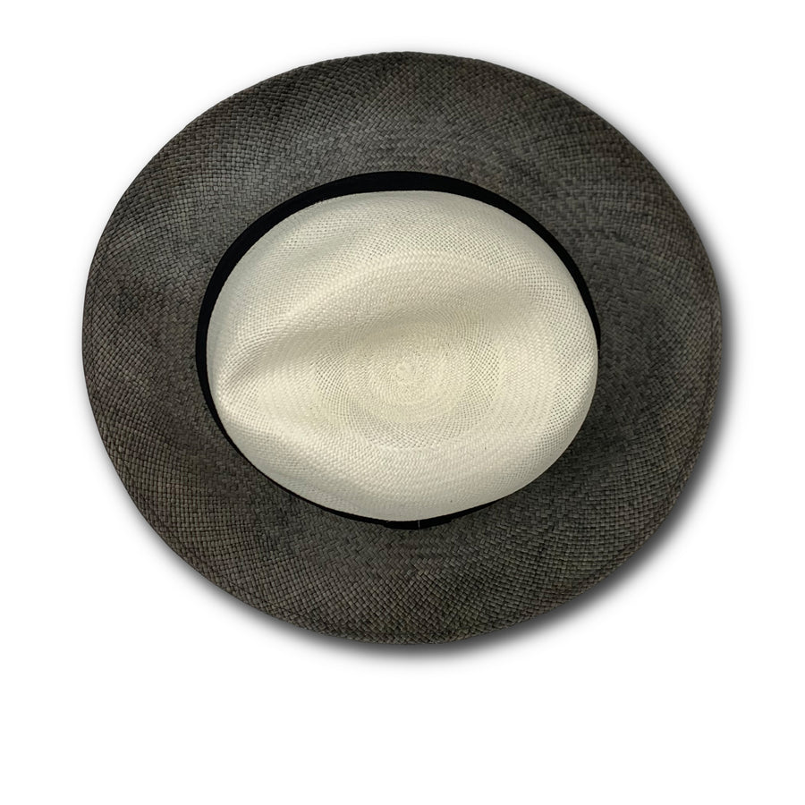 Panama Black and White Hat