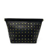 Snap Makeup Bag - Brass Studs