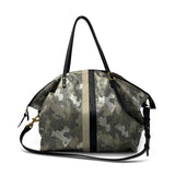 Metallic Camo Large Canvas Crossbody