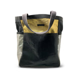 Salcombe - Oversized Metallic Canvas Tote