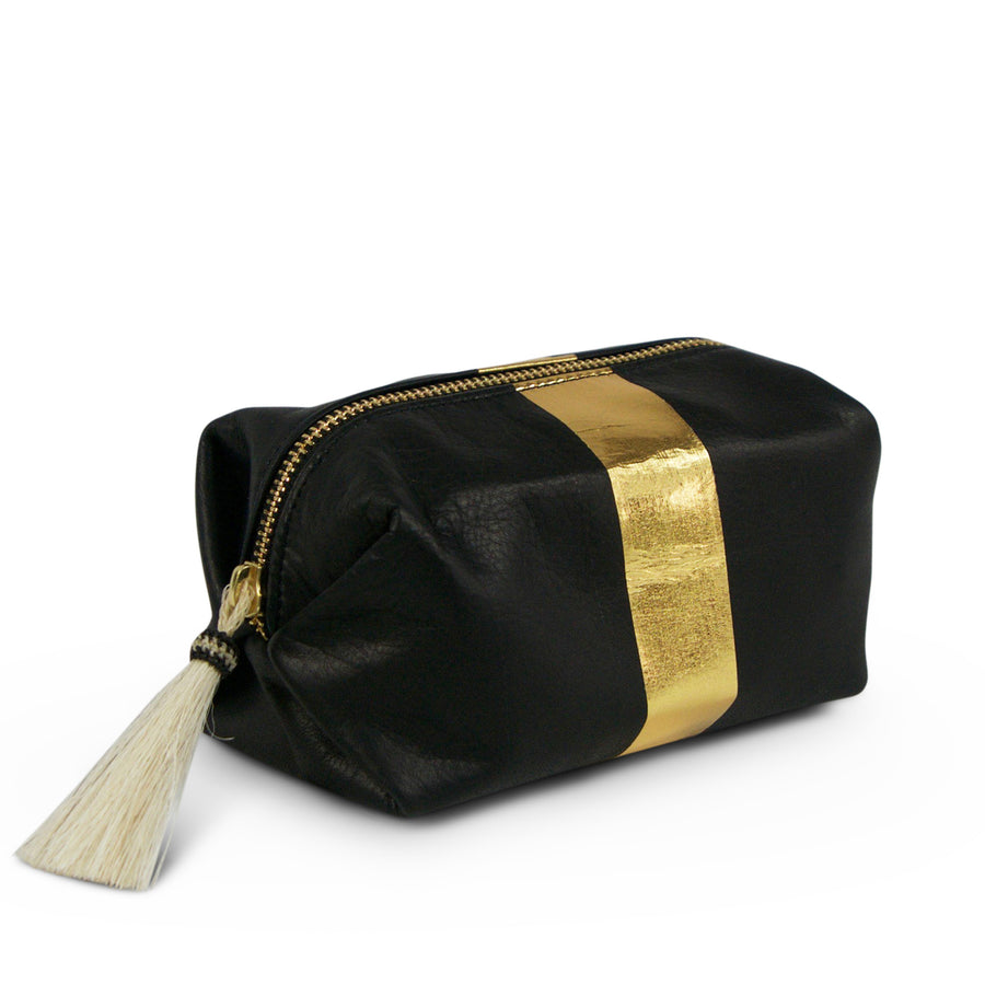 Navy/gold Cosmetic Case