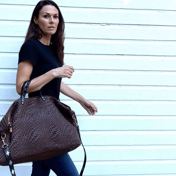 WOODLEIGH HOLDALL COCOA WEAVE