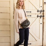 Olive Brass Stud Mini Windbourne