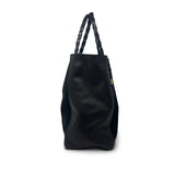Black Suede Studded Cowdray Tote