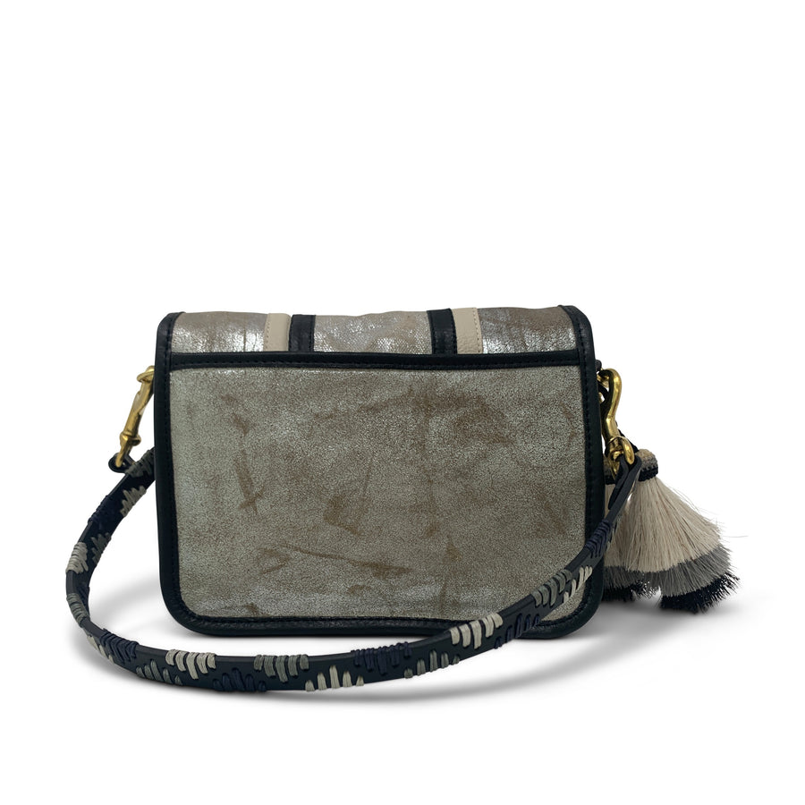 Mia Metallic Crossbody Bag