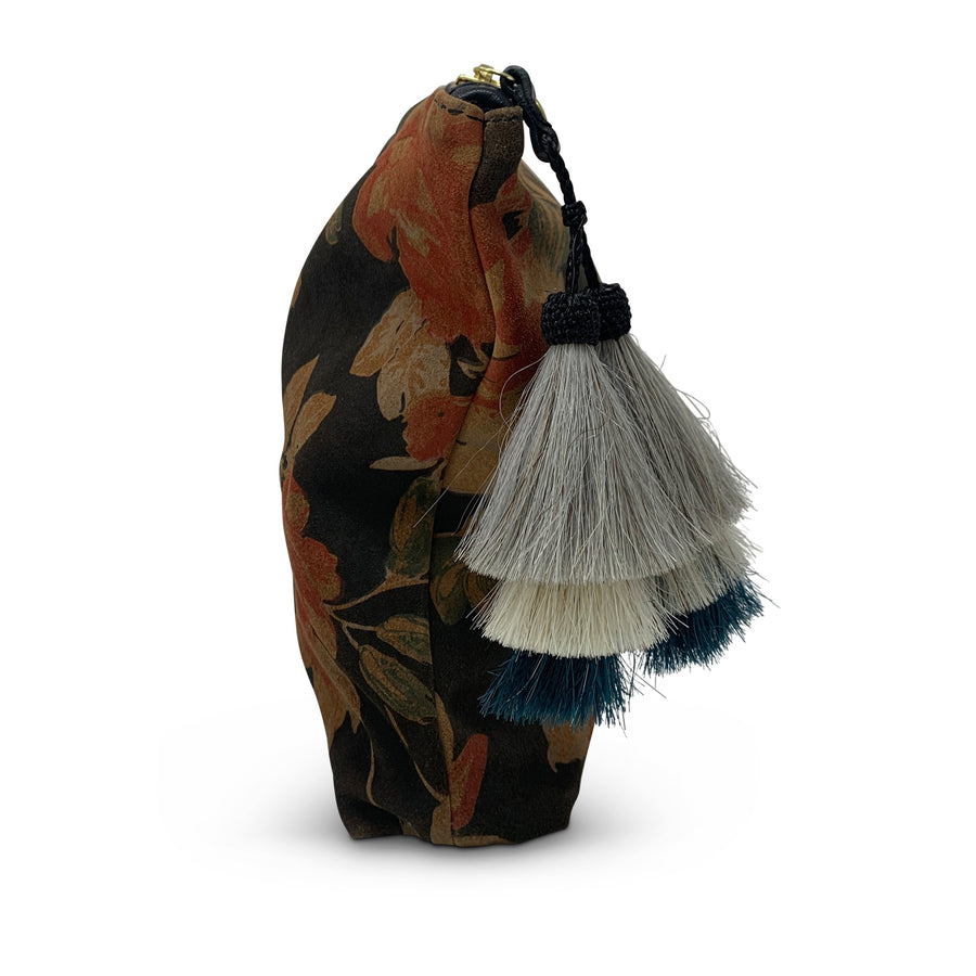 FLORAL STUD MEDIUM POUCH