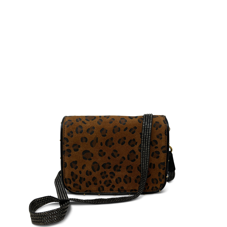 Ochre Leopard Mini Mia Bag