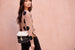 Mini Rough Night Crossbody in Caramel Shearling by Kempton & Co. main image 1