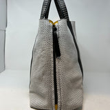 CHALK PERF BANTHAM TOTE SAMPLE