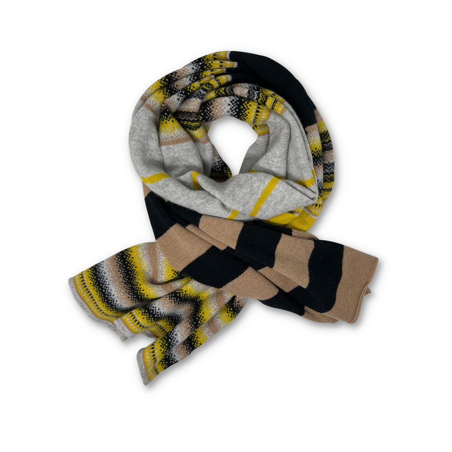 Scarf - Ombre Gold Mix