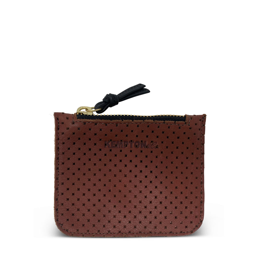 Tiny Pouch Brandy Perf
