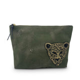 Leopard Patch Army Pouch
