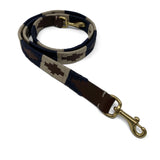 Navy and White Skinny Polo Wrap Strap