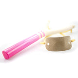 Wooden Slingshot - Neon Pink