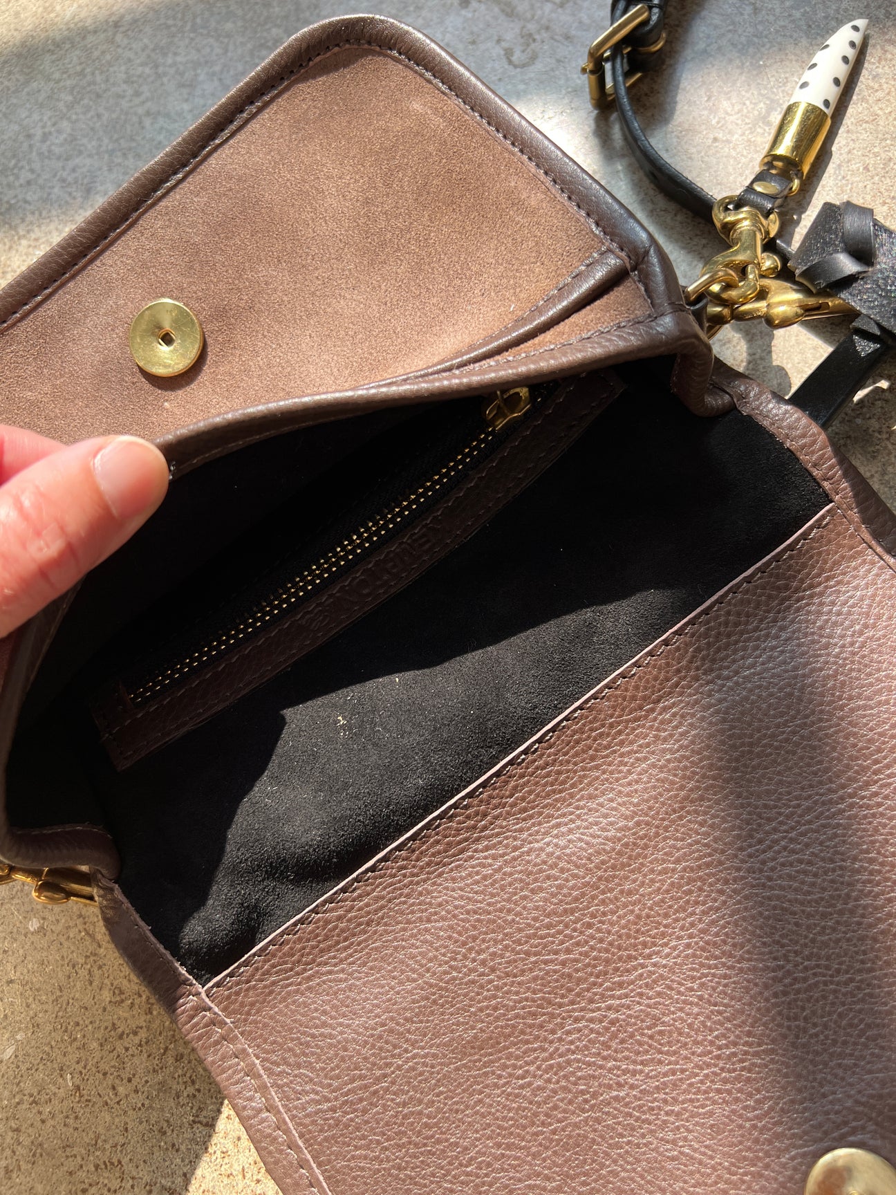Kempton & Co. Mini Mia Bag in Stardust